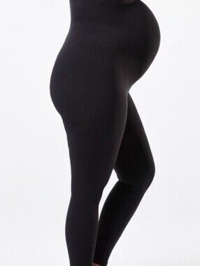 Marvelous Mama Assets By Spanx Maternity Support Leggings Black XL